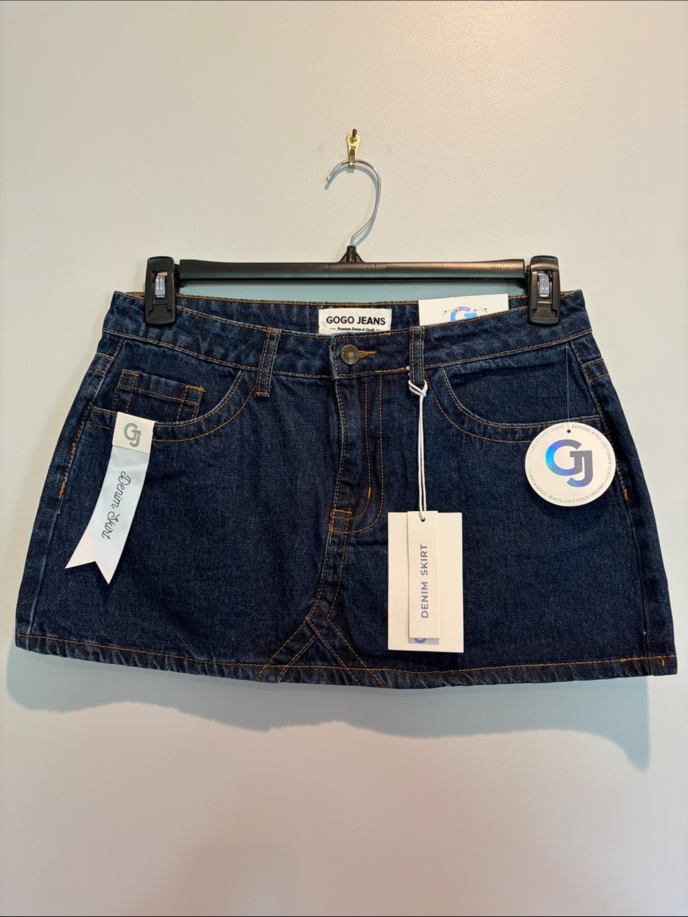 GOGO Indigo Denim Mini Skirt